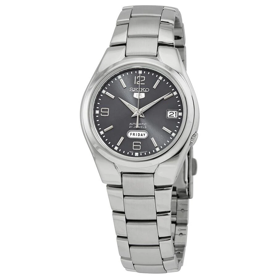 商品Seiko|5 Automatic Grey Dial Men's Watch SNK621,价格¥967,第1张图片