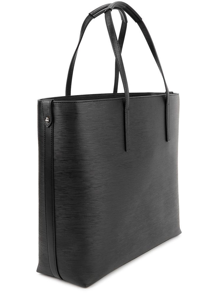 商品Vivienne Westwood|Polly black textured vegan leather tote,价格¥2200,第4张图片详细描述