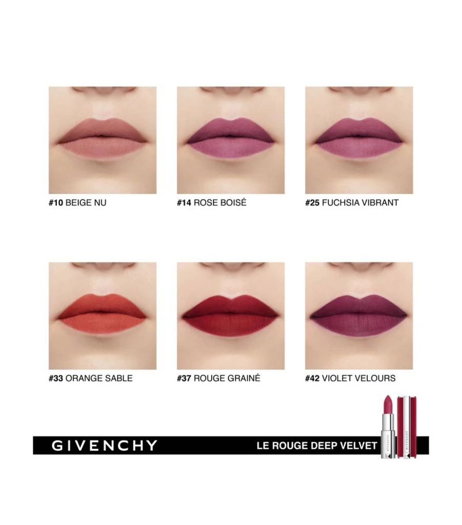 商品Givenchy|Le Rouge Deep Velvet Lipstick,价格¥350,第2张图片详细描述