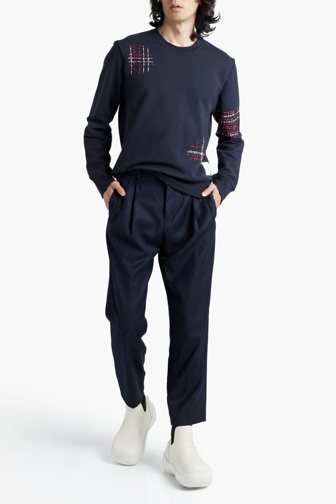 商品Thom Browne|Embellished  French cotton-terry sweatshirt,价格¥4993,第4张图片详细描述