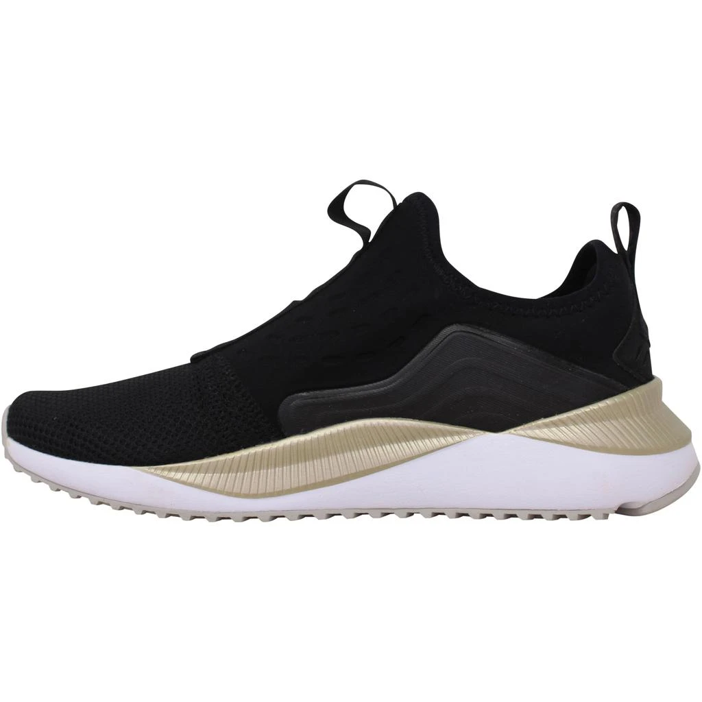 商品Puma|Puma Pacer Future Slip On Black/White-Gold  384415-04 Women's,价格¥368,第2张图片详细描述