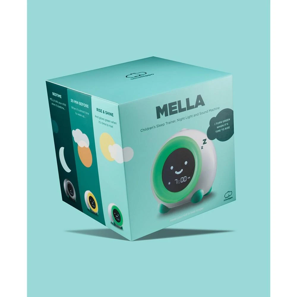 商品LittleHippo|Mella Sleep Trainer, Alarm Clock & Night Light,价格¥150,第2张图片详细描述