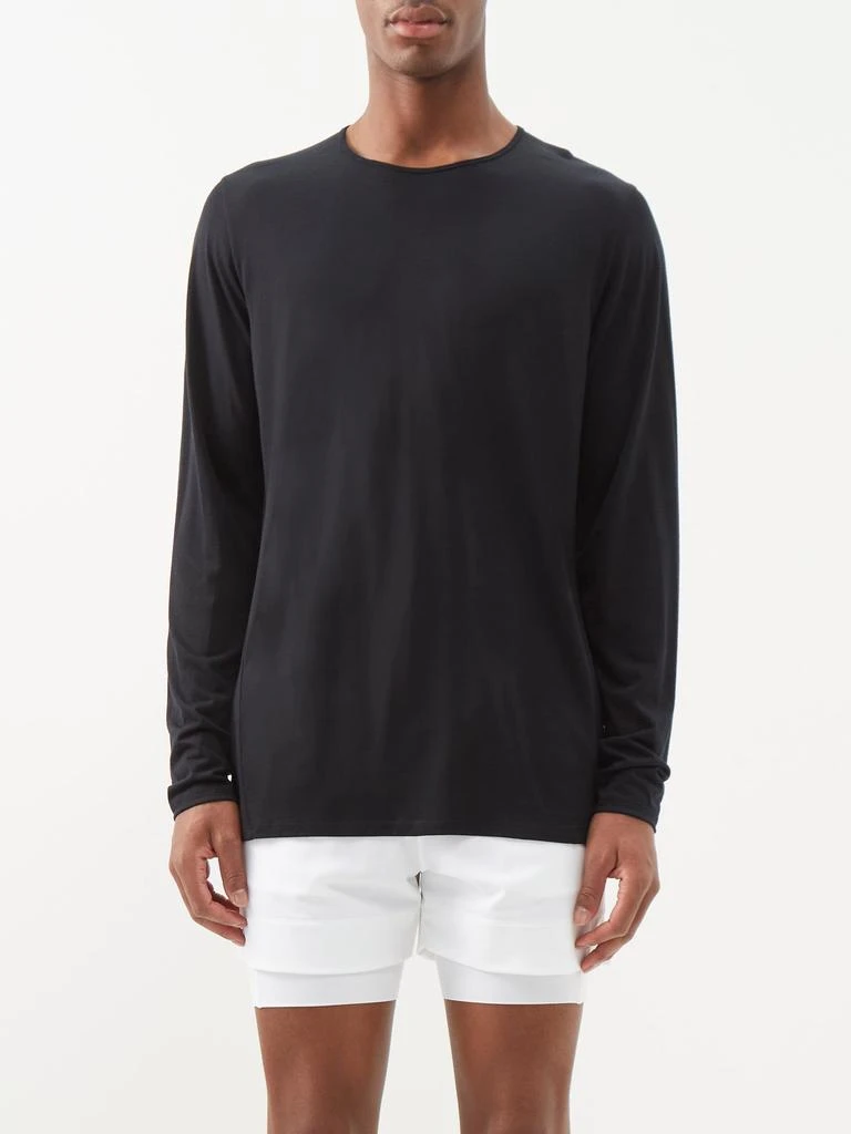 商品Veilance|Frame wool-blend long-sleeved T-shirt,价格¥1698,第1张图片