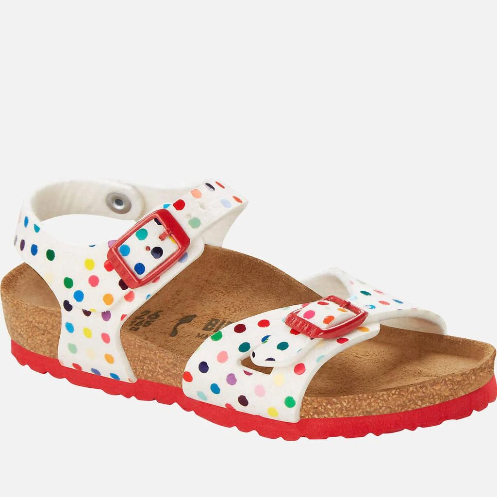 商品Birkenstock|Birkenstock Kids' Rio Kids Rivet Logo Sandals - Digital Dots White,价格¥174,第1张图片