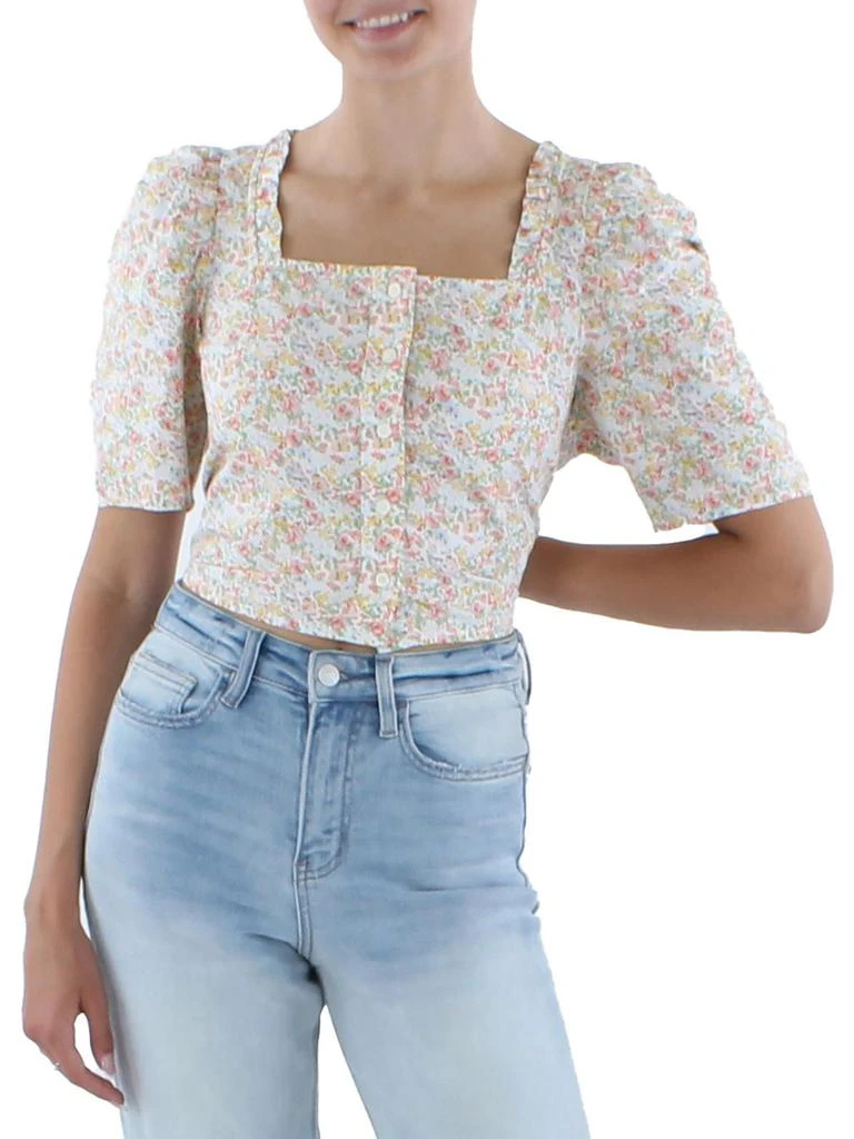 商品Levi's|Womens Cotton Floral Print Blouse,价格¥175,第1张图片