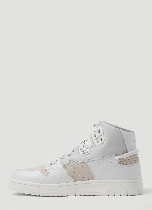 08STHLM High Top Sneakers in White商品第3张图片规格展示