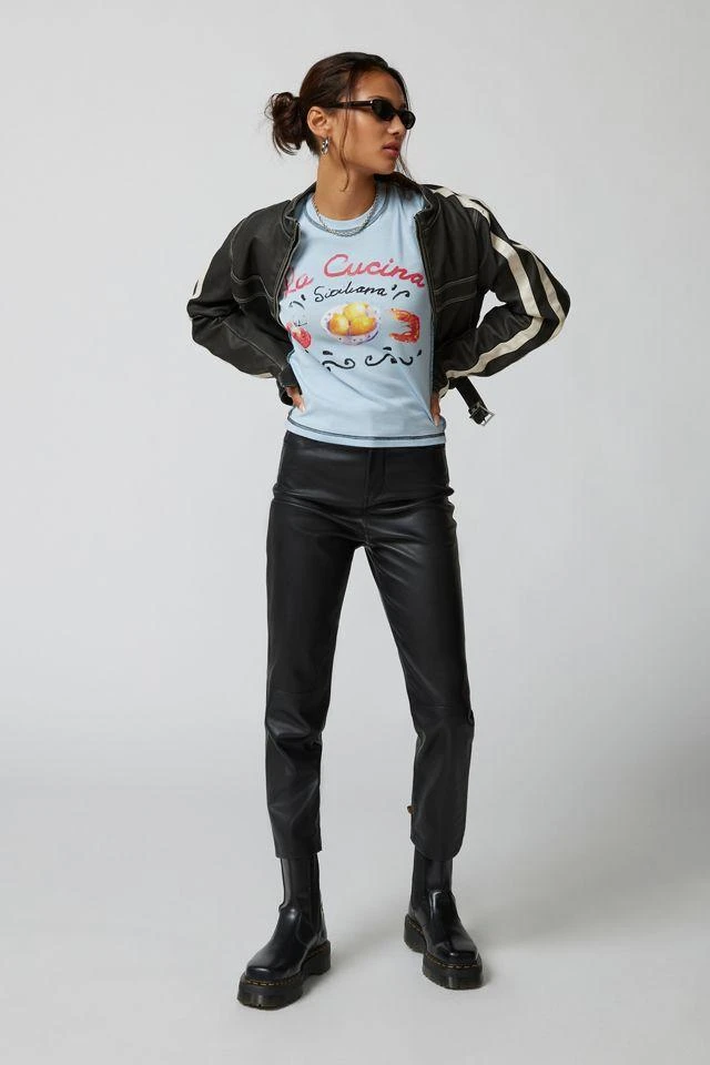 商品Urban Outfitters|La Cucina Long Sleeve Baby Tee,价格¥227,第2张图片详细描述