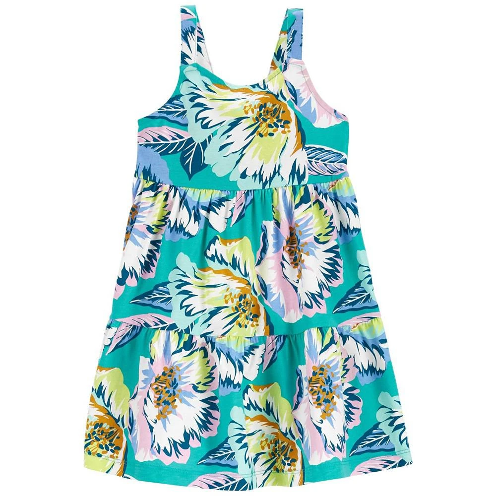 商品Carter's|Toddler Girls Tropical Jersey Dress,价格¥98,第1张图片