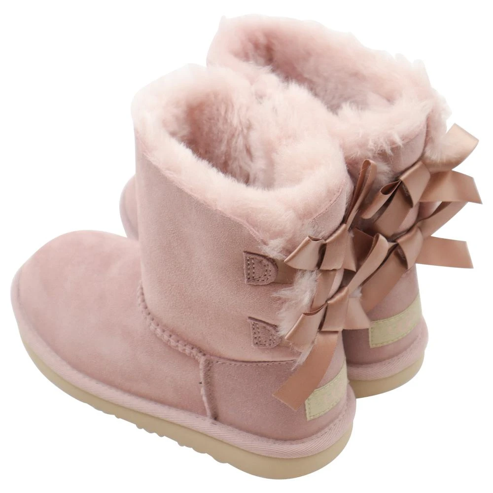 商品UGG|Pale Pink Bailey Bow II Boots,价格¥767,第3张图片详细描述