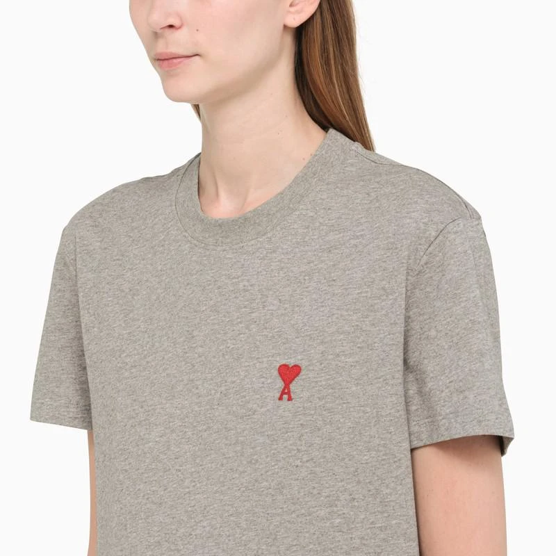 商品AMI|Grey Ami De Coeur t-shirt,价格¥786,第4张图片详细描述