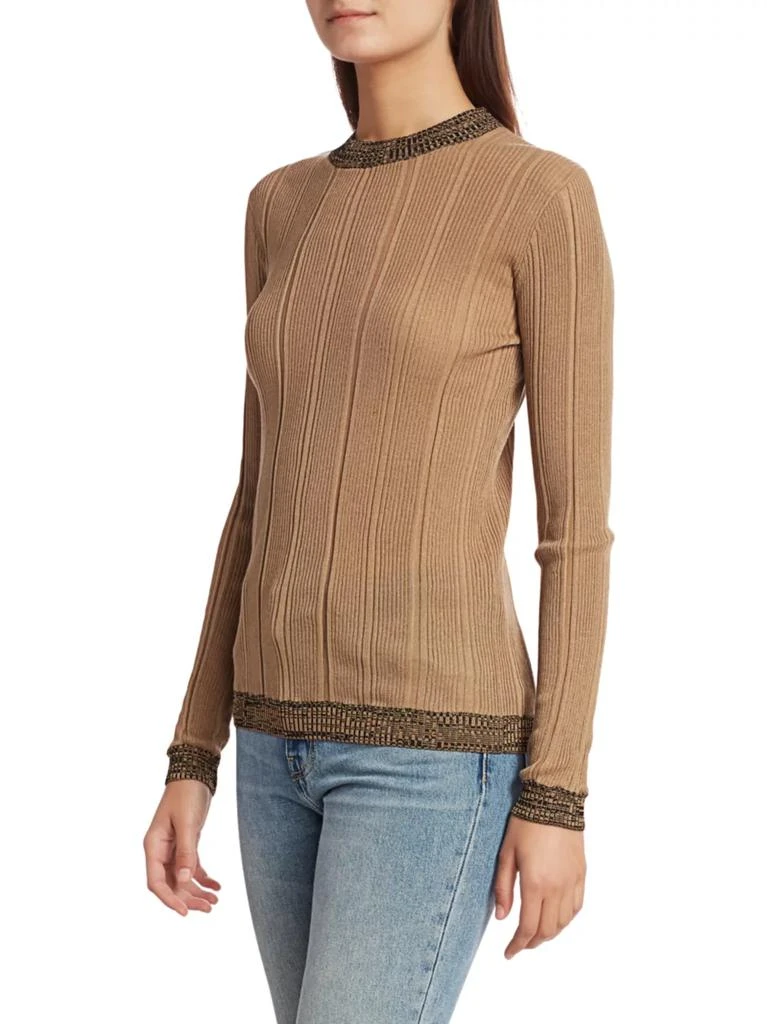 商品Ganni|Two-Tone Ribbed Sweater,价格¥512,第3张图片详细描述