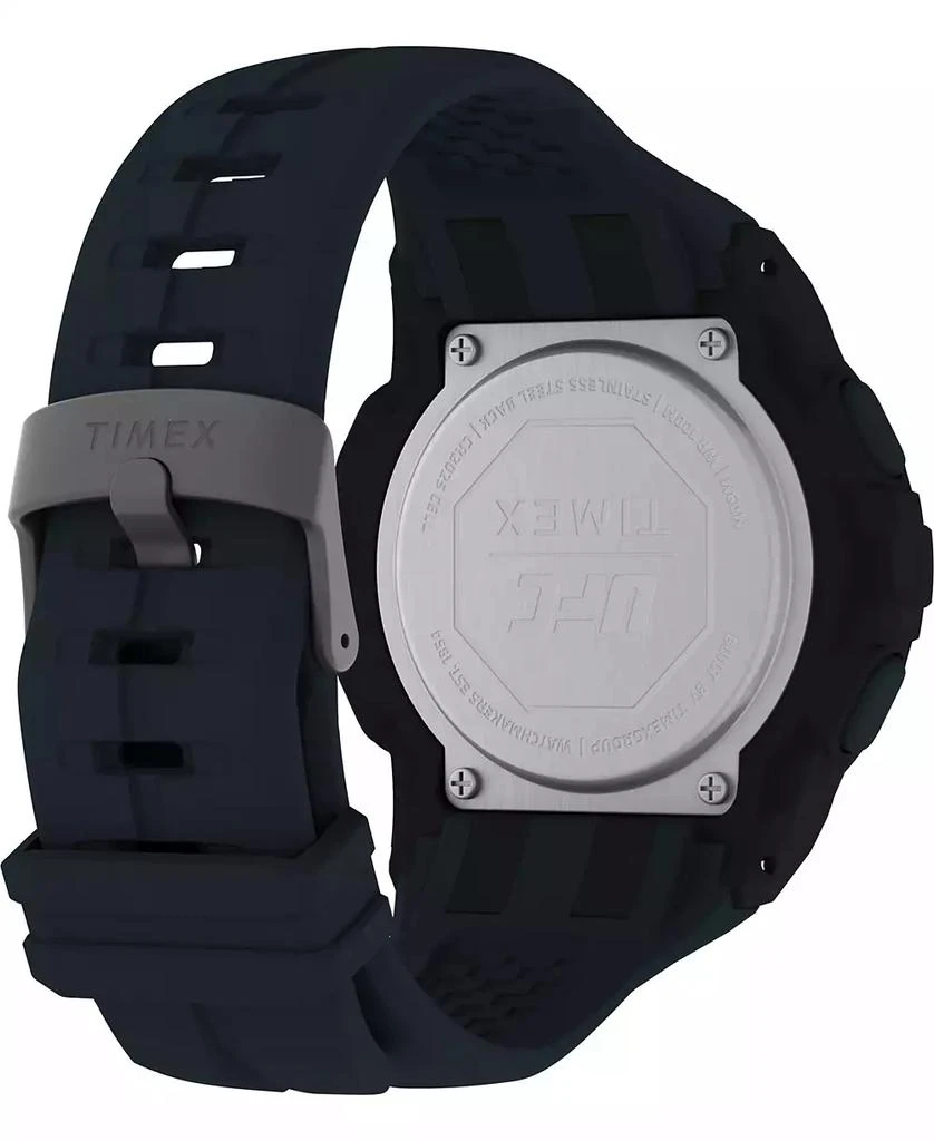 商品Timex|Men's UFC Rush Digital Gray Polyurethane Strap 52mm Round Watch,价格¥497,第2张图片详细描述