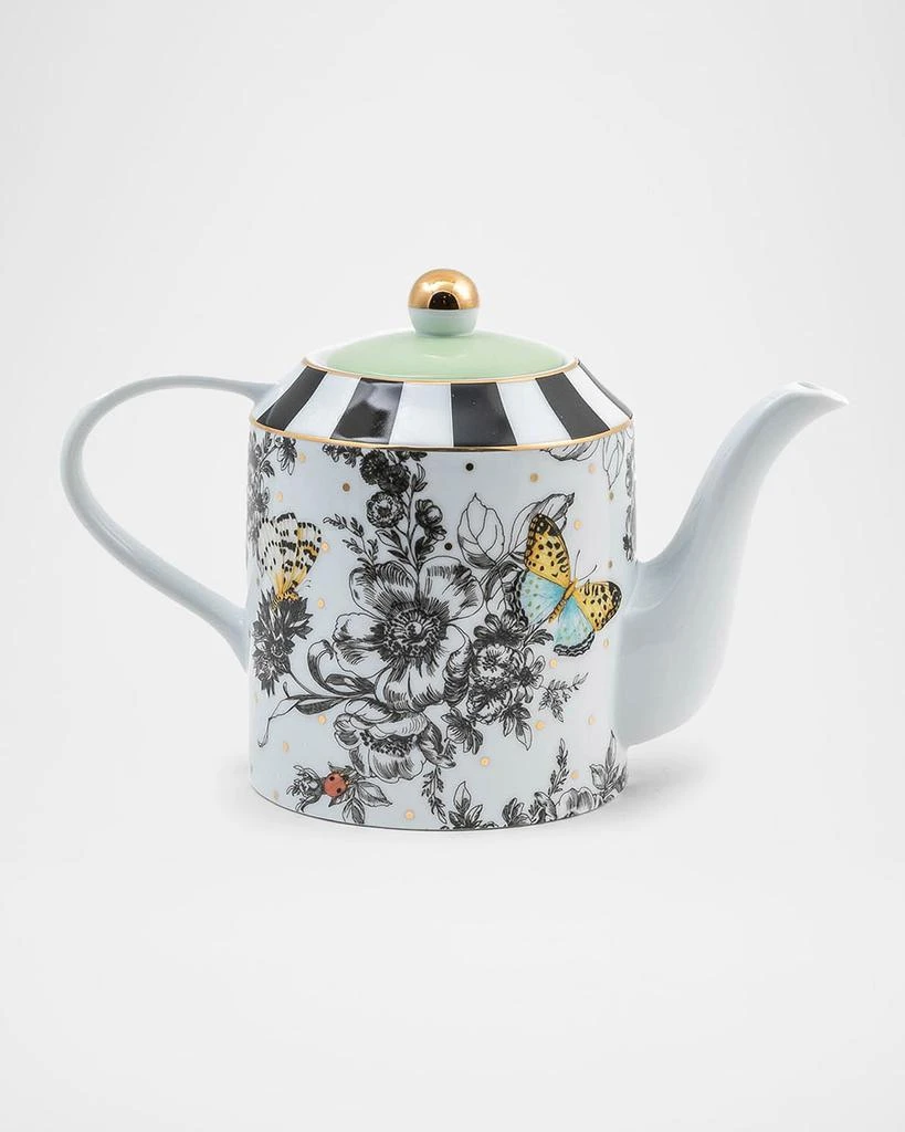商品MacKenzie-Childs|Butterfly Toile Teapot,价格¥1552,第3张图片详细描述
