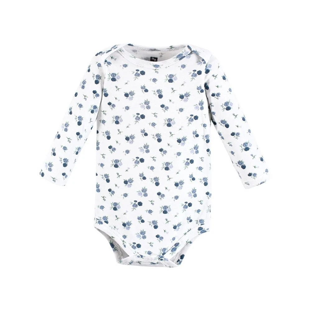 Baby Girls Cotton Long-Sleeve Bodysuits, Pack of 5 商品
