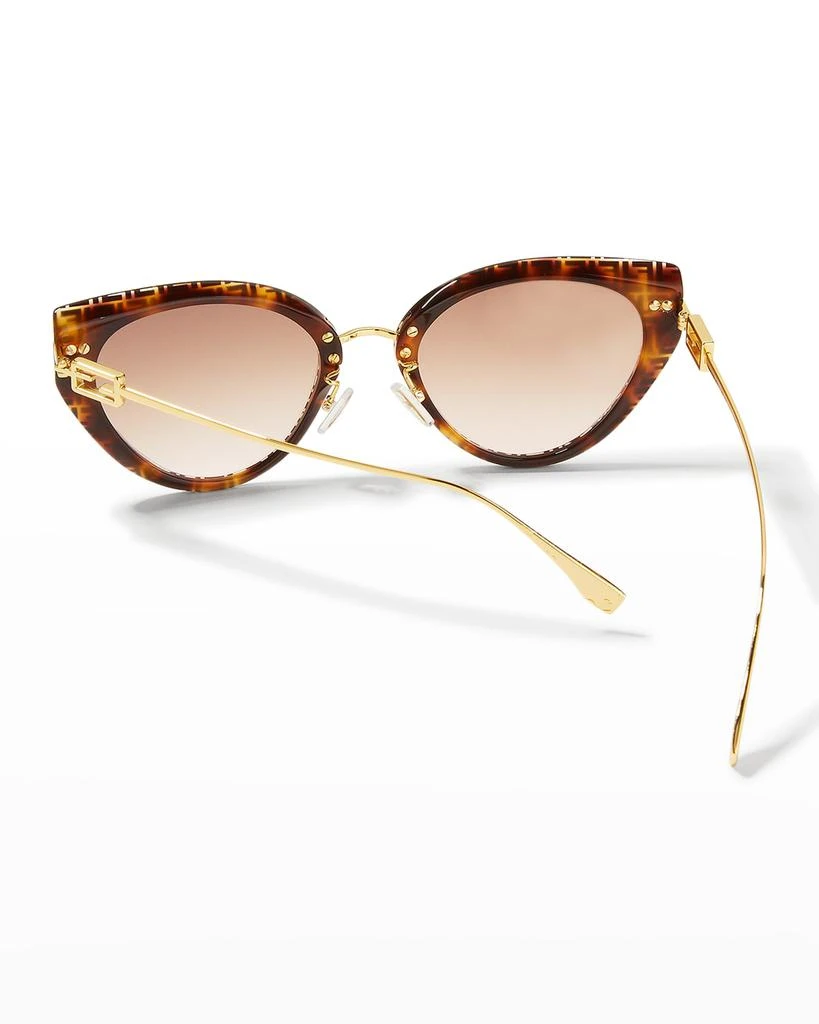商品Fendi|Iconic Baguette Acetate Cat-Eye Sunglasses,价格¥3358,第2张图片详细描述