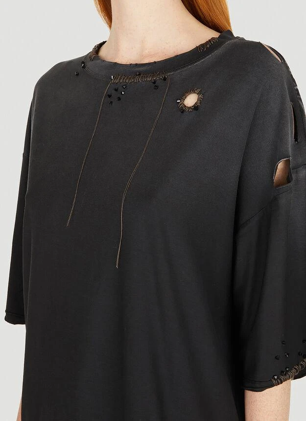 商品Acne Studios|Distressed T-Shirt in Black,价格¥2453,第5张图片详细描述