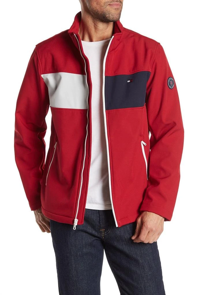 商品Tommy Hilfiger|Colorblock Zip Front Jacket,价格¥451,第1张图片