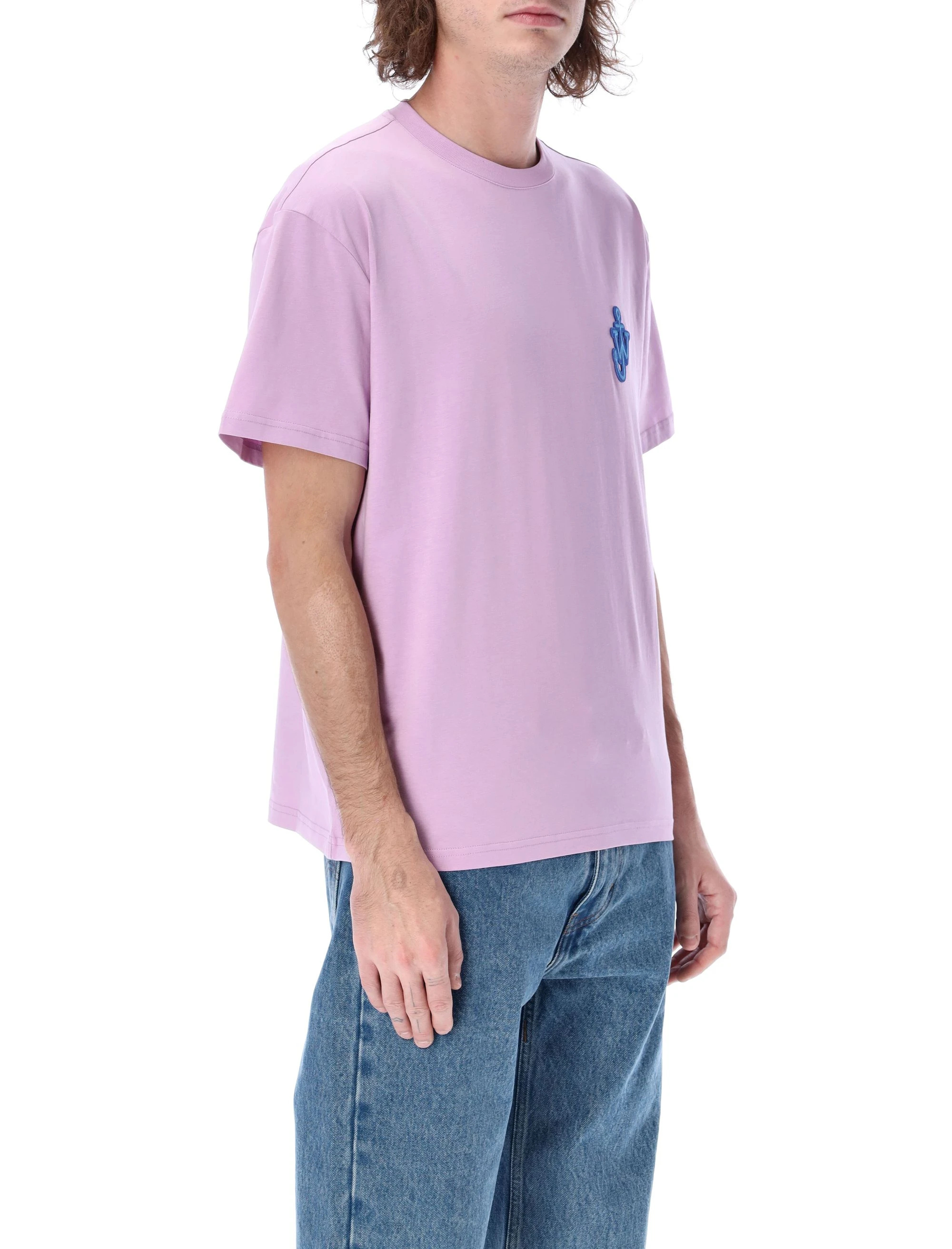 商品JW Anderson|JW Anderson 男士T恤 JT0061PG0772300 粉红色,价格¥328,第3张图片详细描述