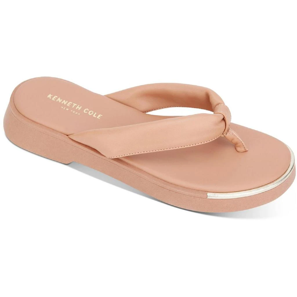 商品Kenneth Cole|Kenneth Cole Womens Athens Casual Slip On Flatform Sandals,价格¥91,第1张图片