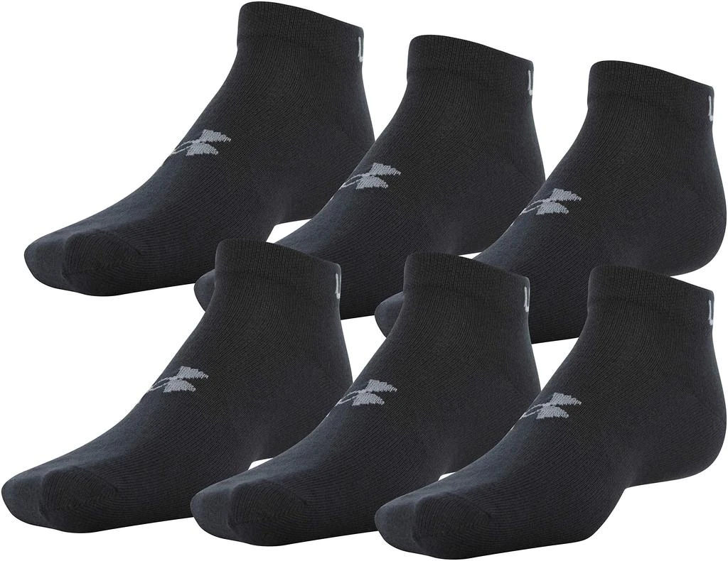 商品Under Armour|Under Armour Men's Essential Lite Low Cut Socks, 6-Pairs,价格¥175,第1张图片