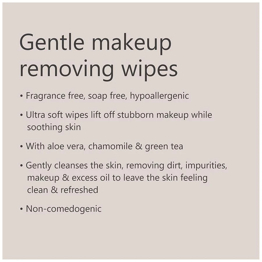 Gentle Makeup Removing Wipes Fragrance Free 商品