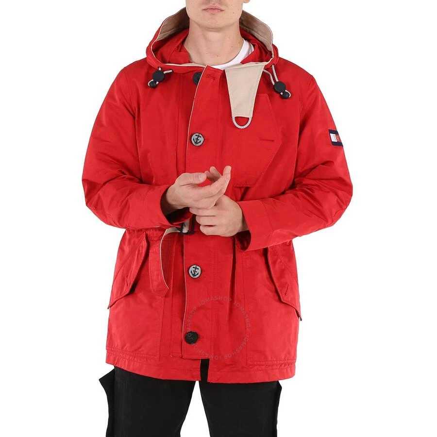 商品Tommy Hilfiger|Men's Primary Red Bomber Jacket,价格¥834,第1张图片