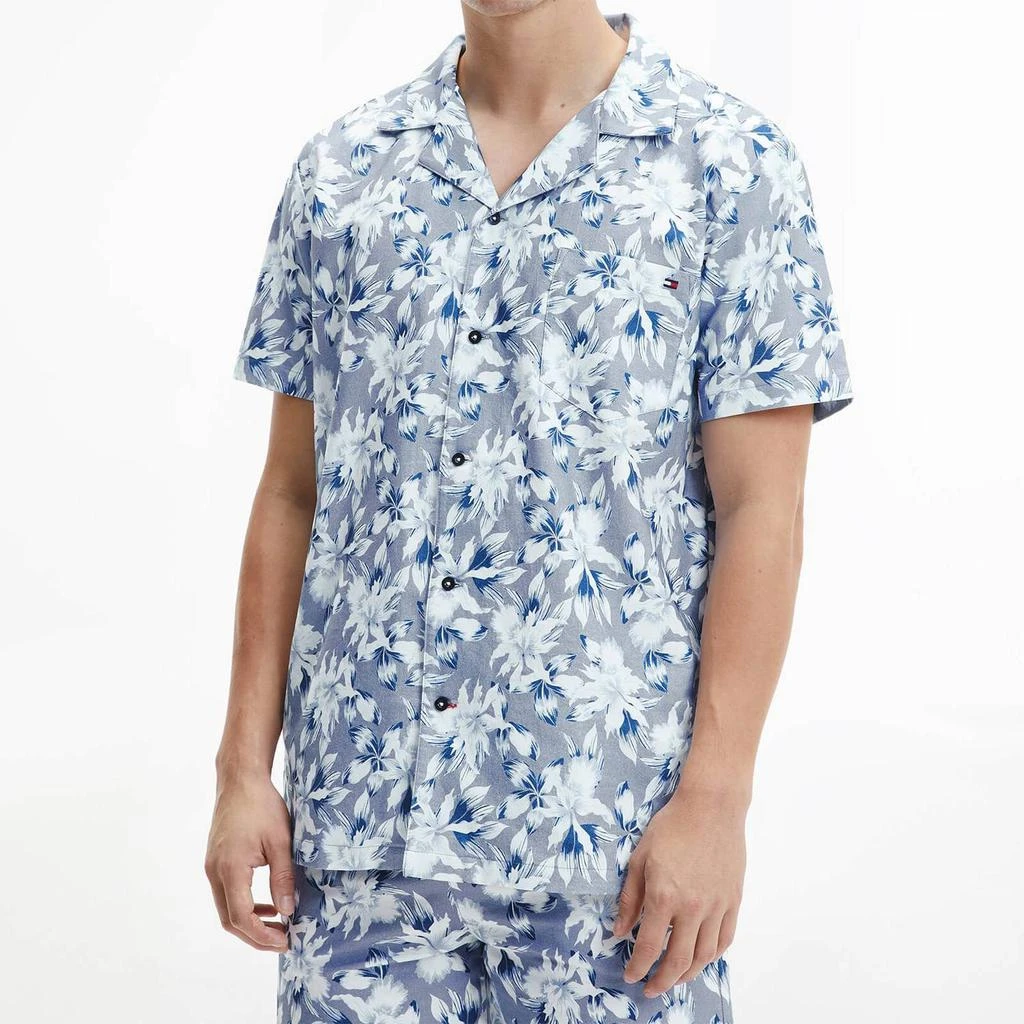 商品Tommy Hilfiger|Tommy Hilfiger Men's Short Sleeve Pyjama Top - Island Tropical,价格¥200,第1张图片