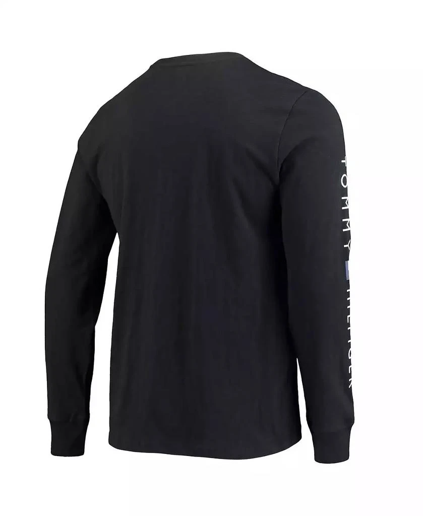 商品Tommy Hilfiger|Men's Black Pittsburgh Steelers Peter Long Sleeve T-shirt,价格¥356,第3张图片详细描述