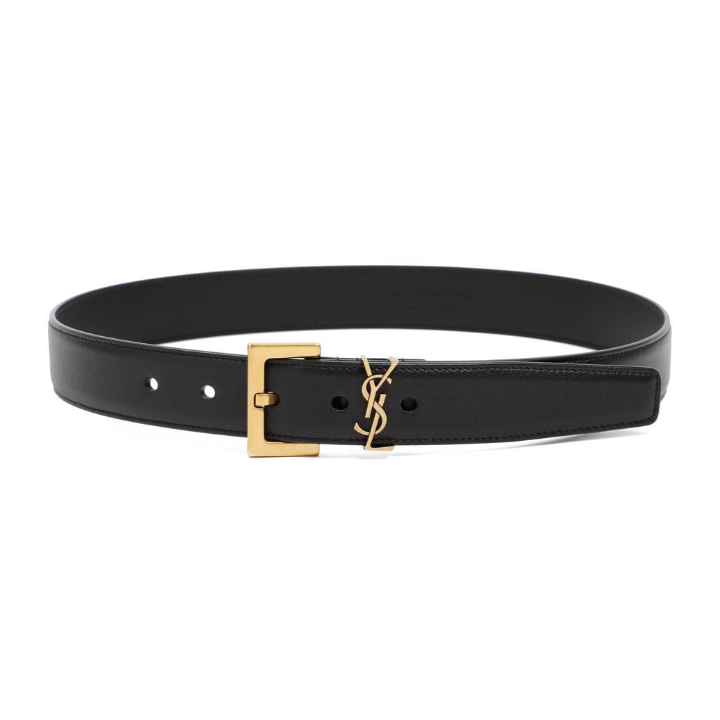 商品Yves Saint Laurent|SAINT LAURENT  LEATHER BELT,价格¥2839,第1张图片