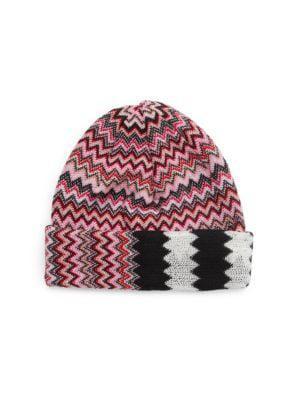 商品Missoni|Chevron Wool Blend Beanie,价格¥468,第1张图片