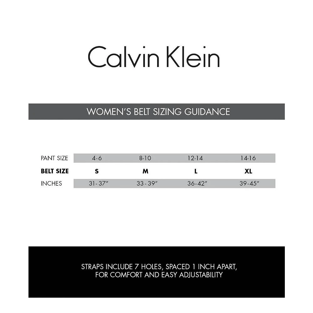 Calvin Klein Women's Jeans Casual Plaque Buckle Belt 商品