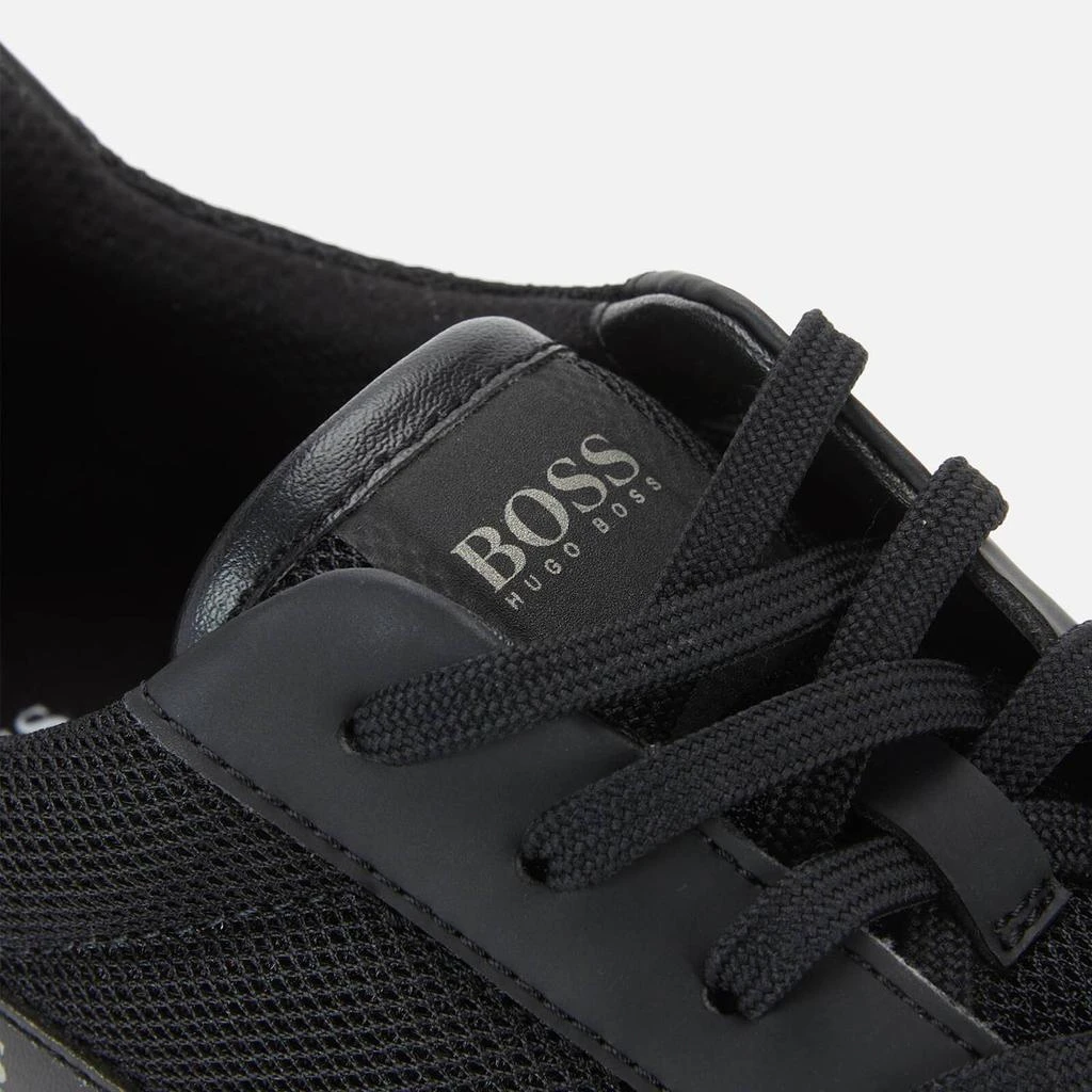 商品Hugo Boss|BOSS MEN'S SATURN LOW PROFILE TRAINERS - BLACK,价格¥809,第4张图片详细描述