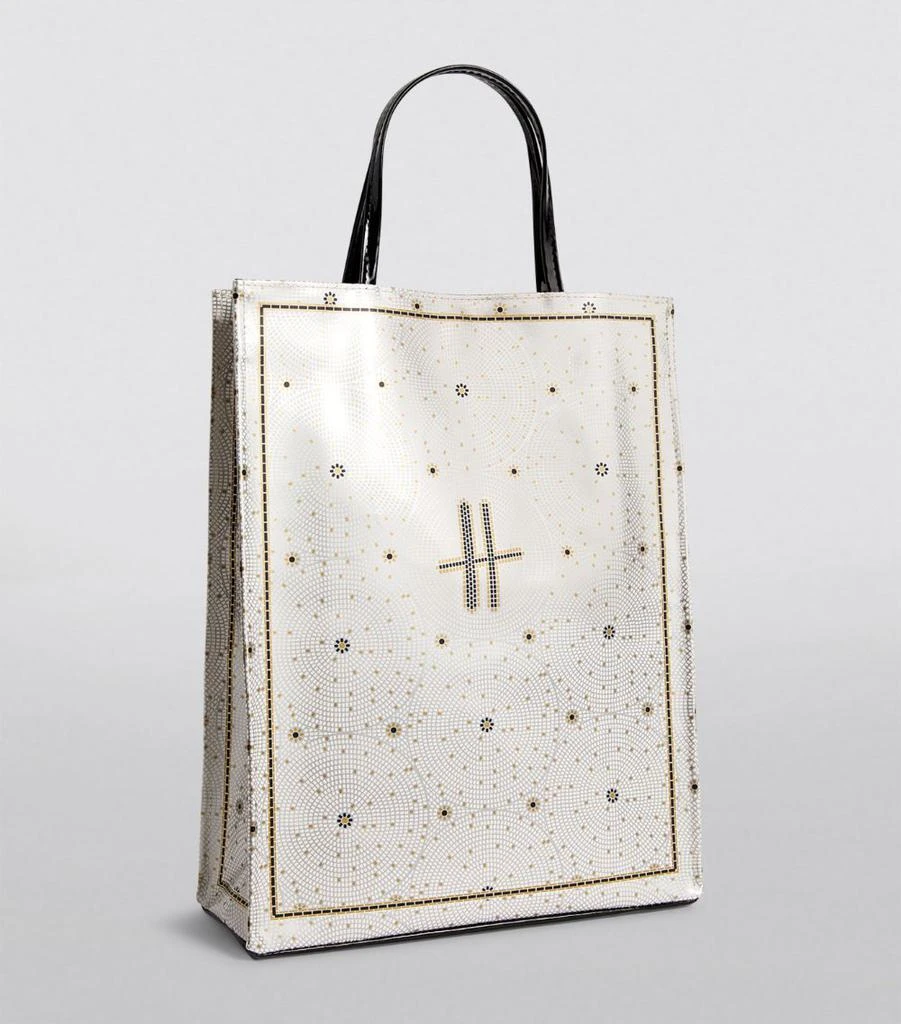 商品Harrods|Medium Mosaic Floor Shopper Bag,价格¥406,第3张图片详细描述