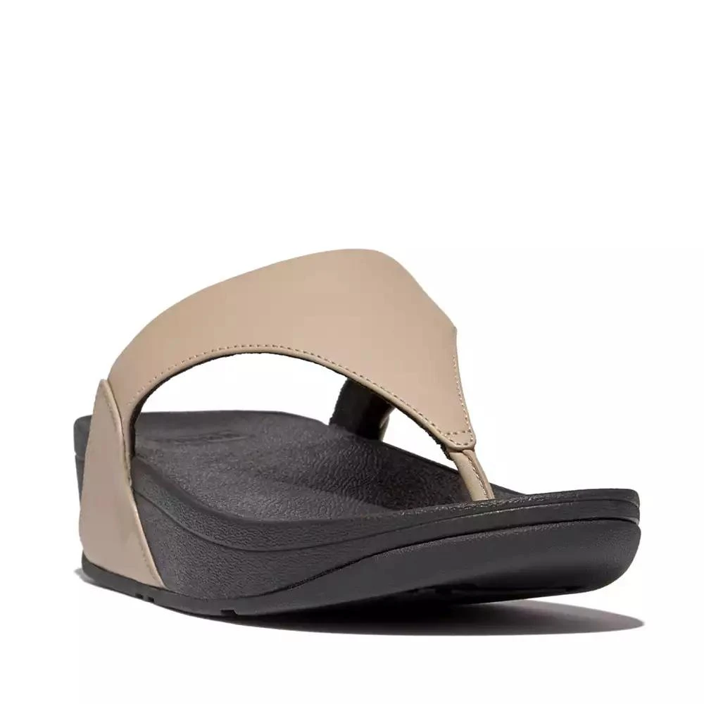 商品FitFlop|Women's Lulu Leather Toe-Thongs Sandals,价格¥694,第1张图片