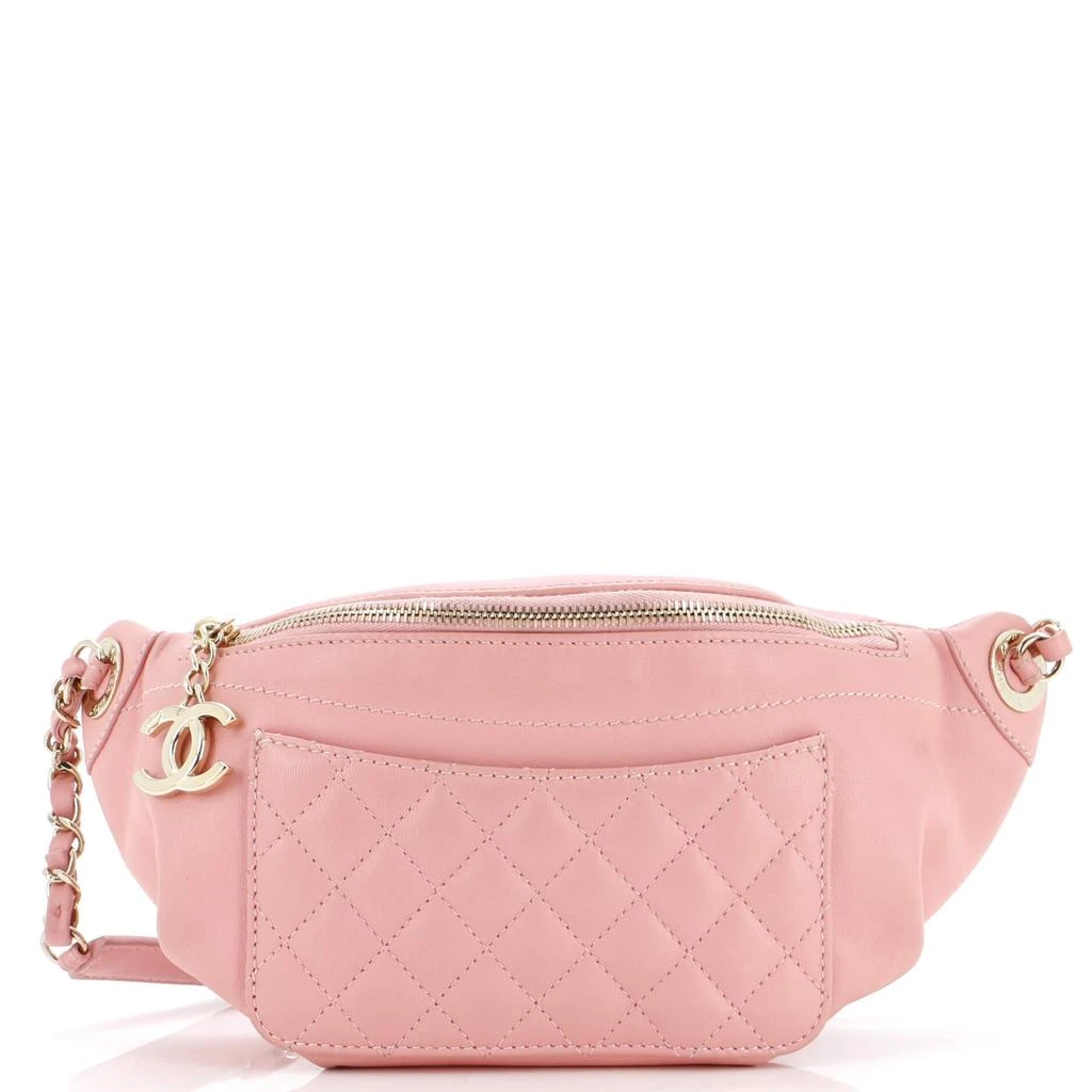 商品[二手商品] Chanel|Bi Classic Waist Bag Quilted Lambskin,价格¥21569,第1张图片