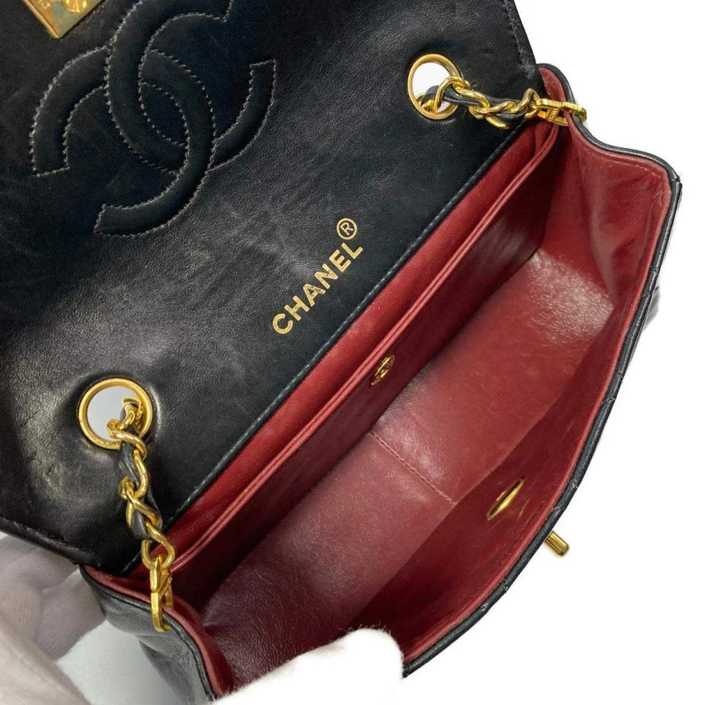 商品[二手商品] Chanel|Chanel Black Matelasse Leather Vintage Single Flap Bag,价格¥36891,第5张图片详细描述