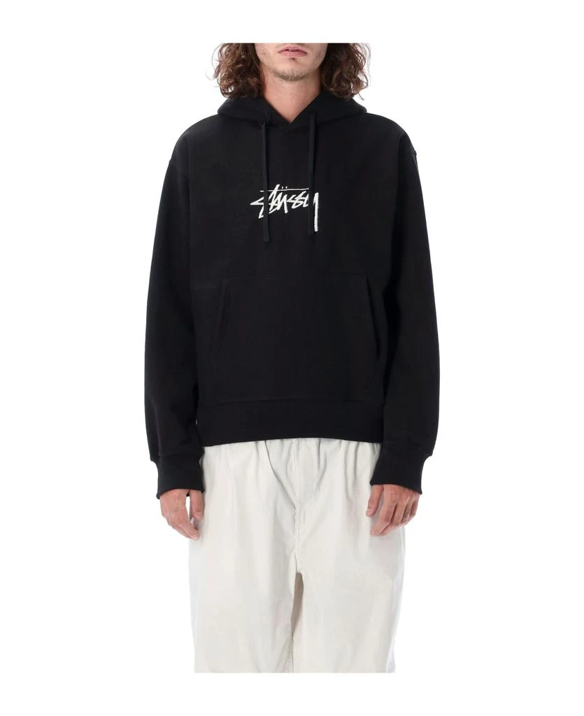 商品STUSSY|Stock Logo Embroidery Hoodie,价格¥1300,第1张图片