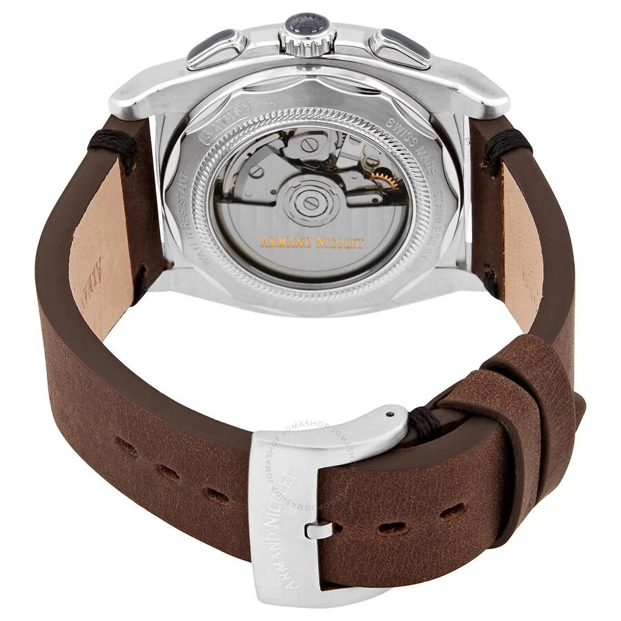 商品Armand Nicolet|JH9 Chronograph Automatic Silver Dial Men's Watch A668HAA-AZ-PK4140TM,价格¥11229,第3张图片详细描述