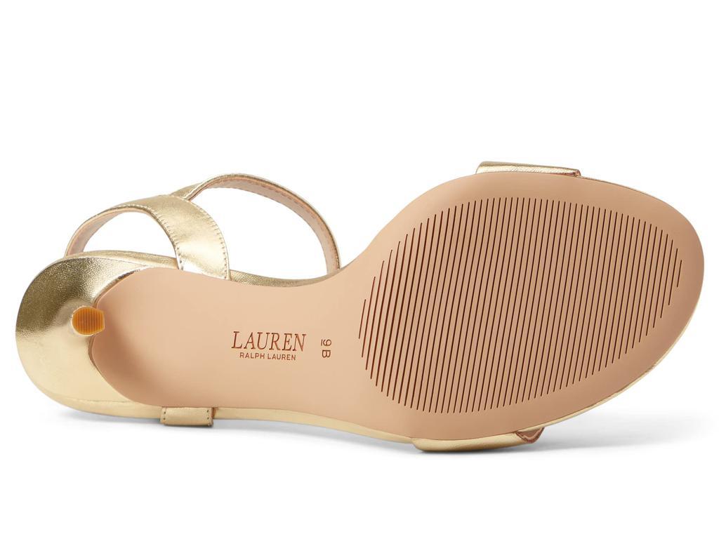 商品Ralph Lauren|Gwen Leather Sandal,价格¥815,第5张图片详细描述