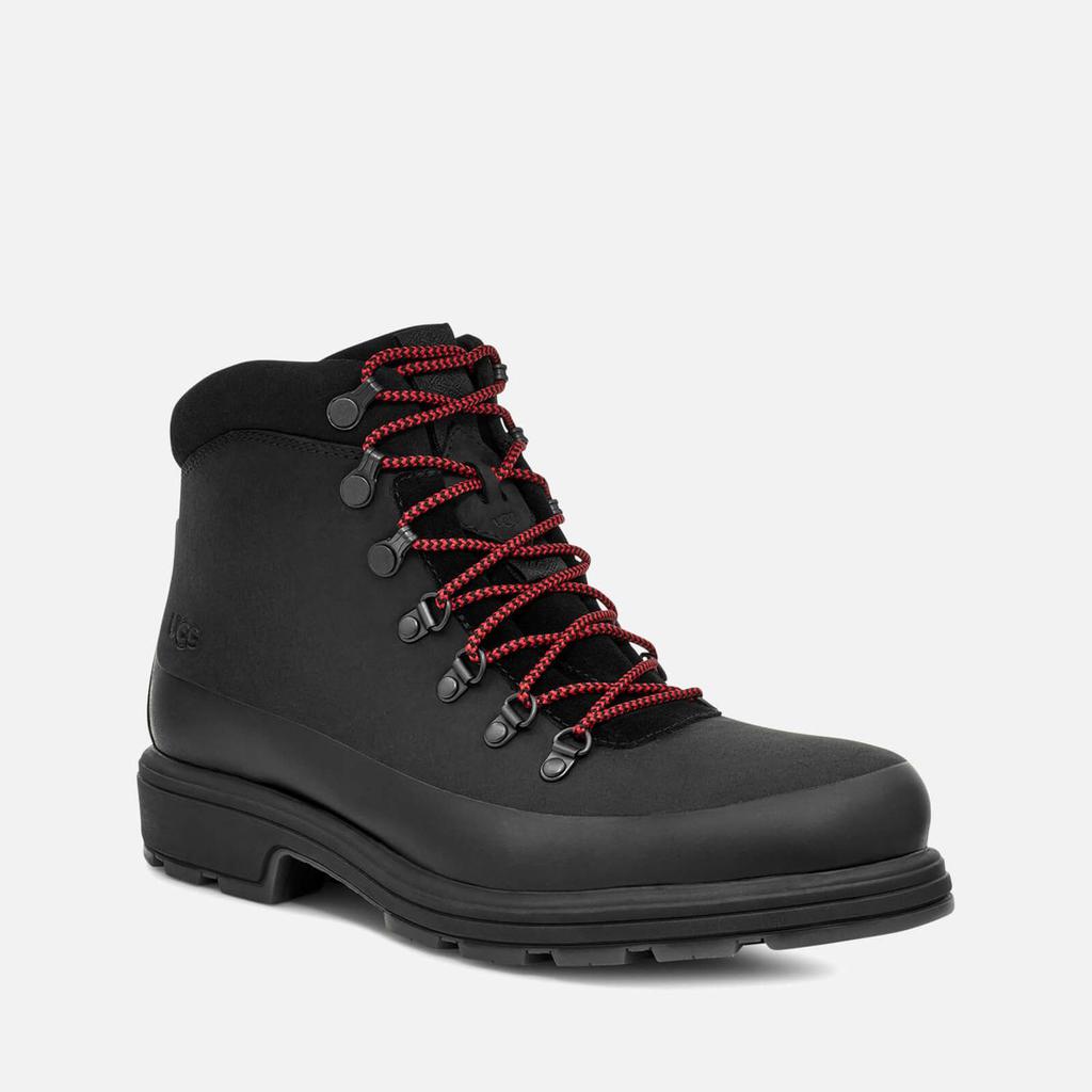 UGG Biltmore Waterproof Rubbed-Trimmed Leather Hiking-Style Boots商品第2张图片规格展示