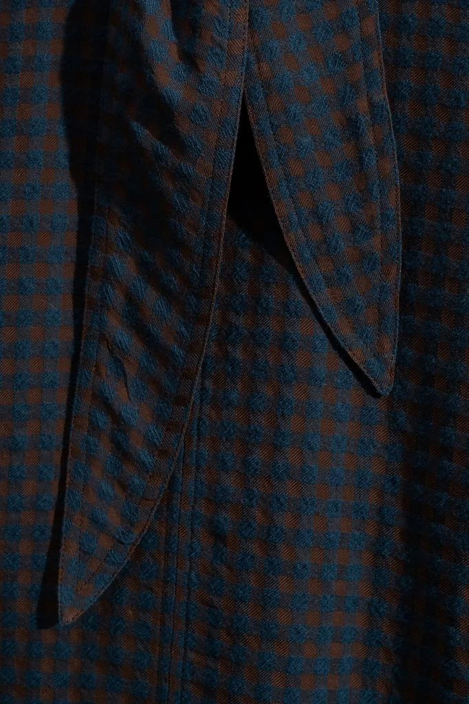 商品Lemaire|Lemaire Checked Long-Sleeved Shirt,价格¥4341,第2张图片详细描述