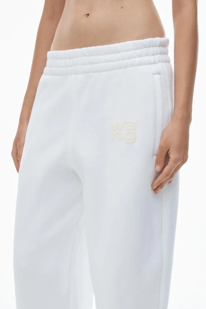 商品Alexander Wang|PUFF LOGO SWEATPANT IN STRUCTURED TERRY,价格¥2217,第3张图片详细描述