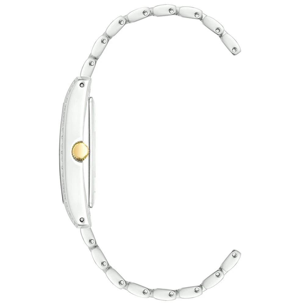 商品Anne Klein|Women's Silver-Tone And Gold-tone Base Metal Bracelet Watch, 25mm with Bracelet Gift Set, 2 Pieces,价格¥561,第2张图片详细描述