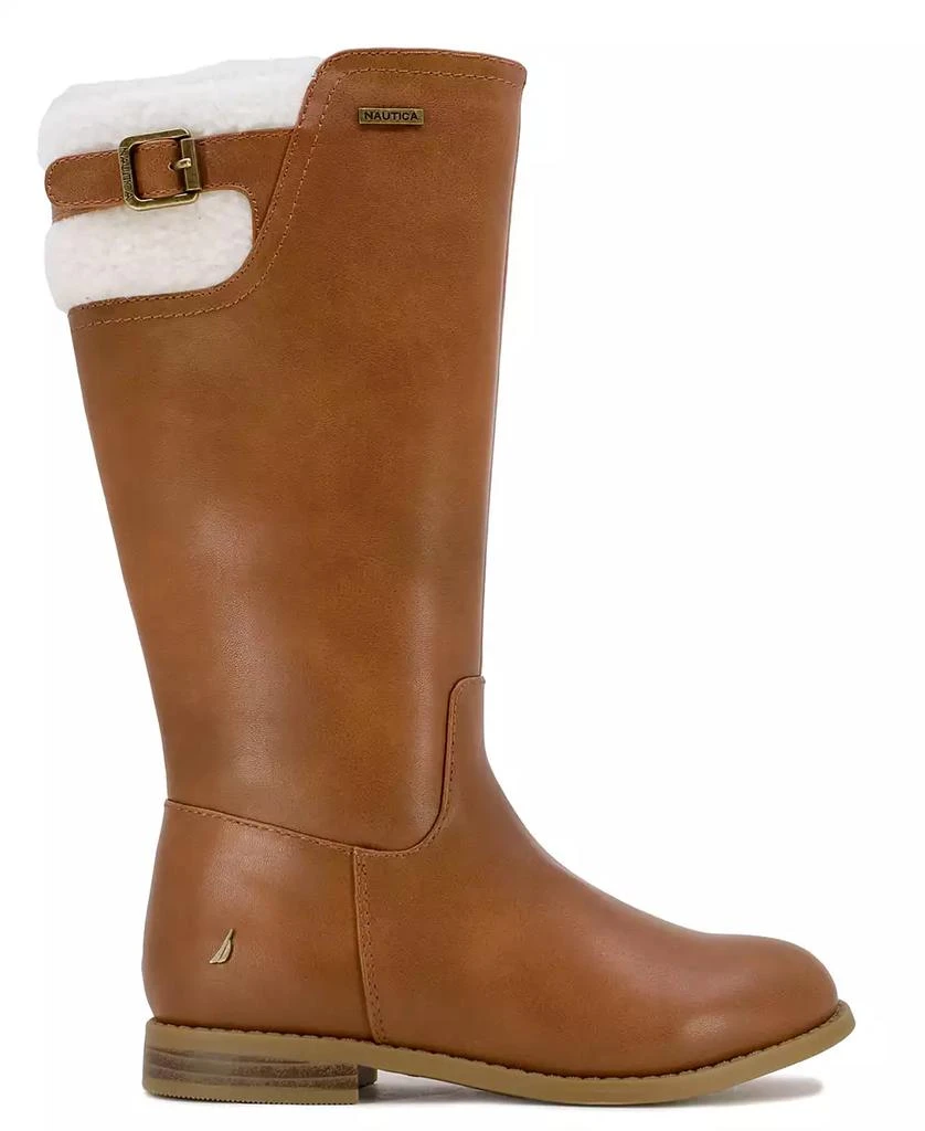 商品Nautica|Big Girls Zaida Pull On Buckle Detail Riding Boots,价格¥225,第2张图片详细描述
