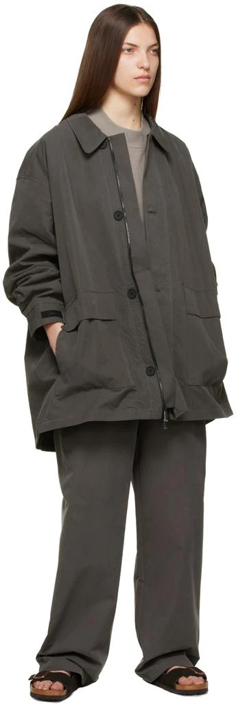 商品Essentials|Black Cotton Trousers,价格¥326,第4张图片详细描述