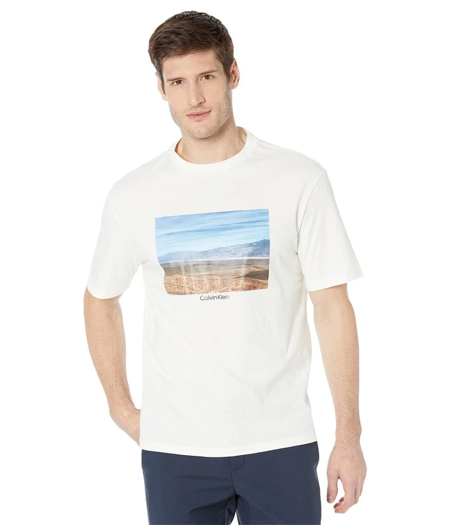 商品Calvin Klein|Short Sleeve Desert Crew Neck Tee,价格¥258,第1张图片