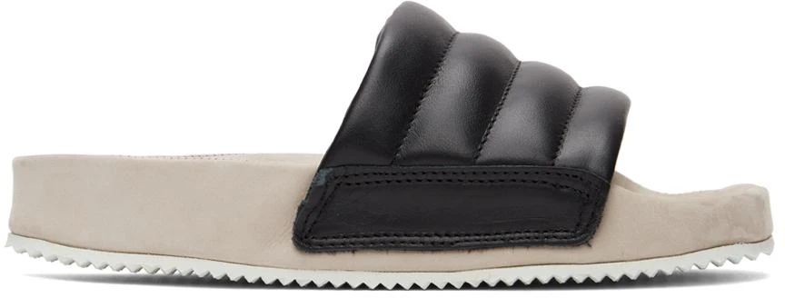 商品Spalwart|Black Pause Puff Sandals,价格¥984,第1张图片