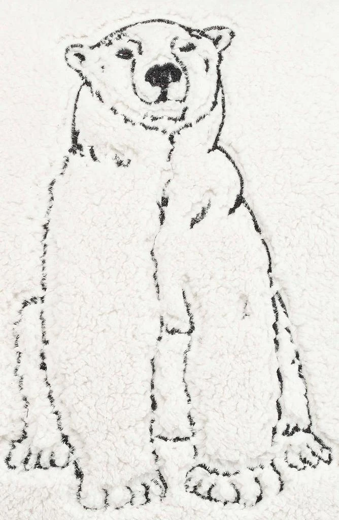 商品Eddie Bauer|Cozy Polar Bear Throw Pillow,价格¥249,第3张图片详细描述