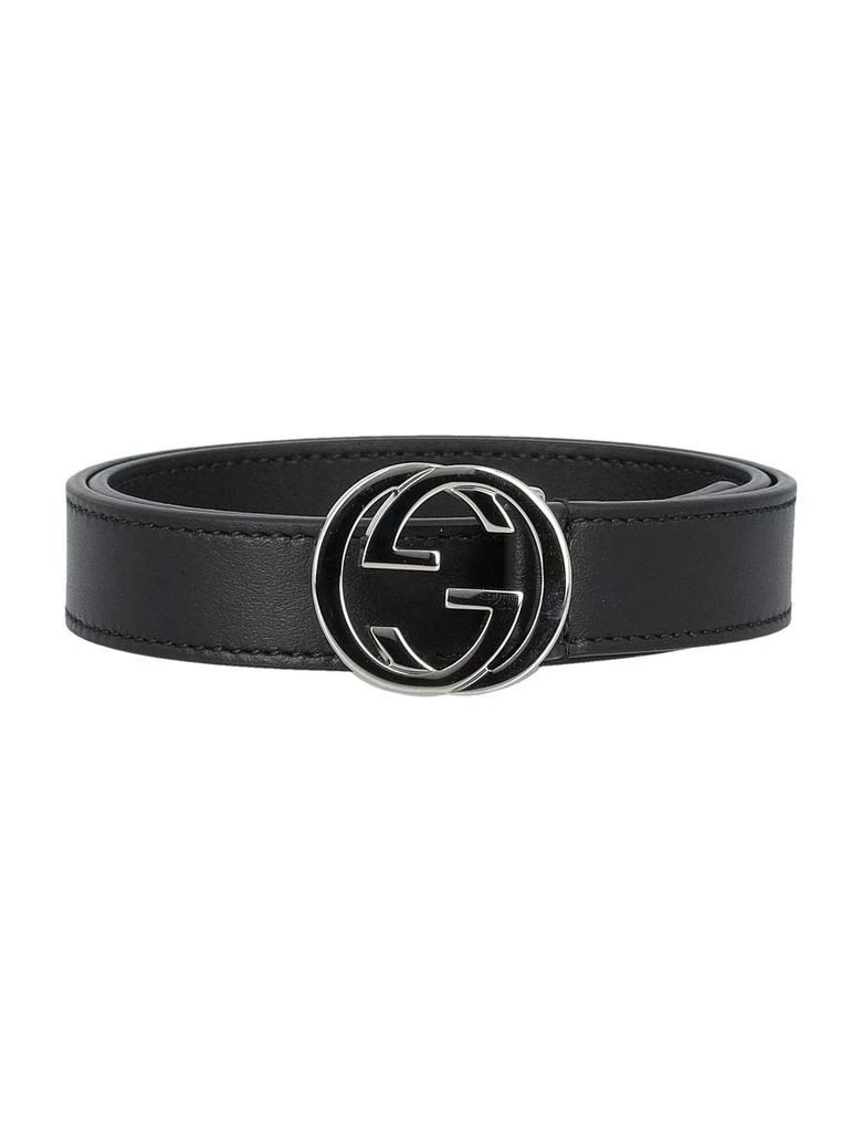 商品Gucci|Gucci Kids Logo Buckle Belt,价格¥1480,第1张图片