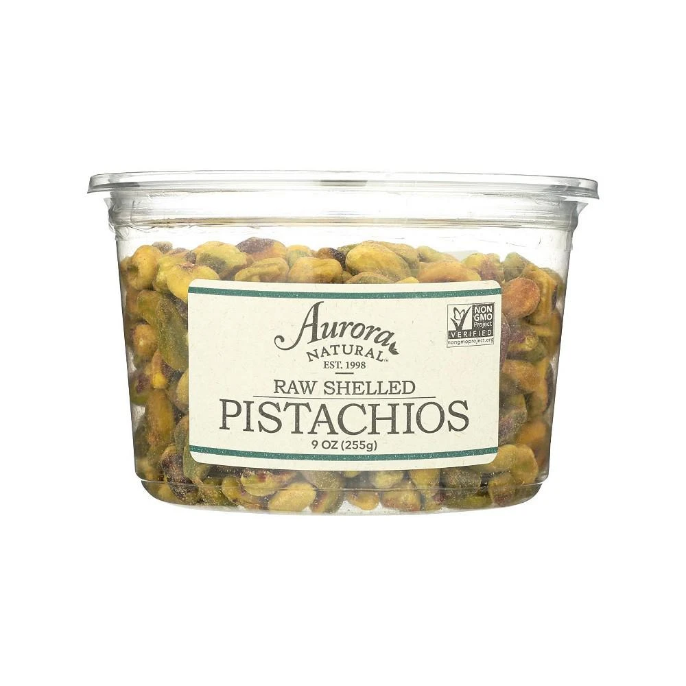 商品Aurora Natural|Products - Raw Shelled Pistachios - Case of 12 - 9 oz.,价格¥1278,第1张图片